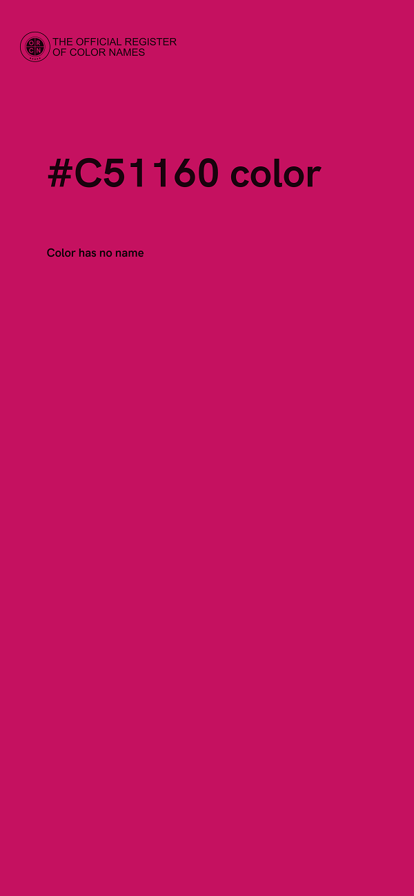#C51160 color image