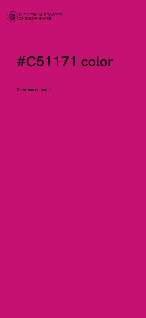 #C51171 color image