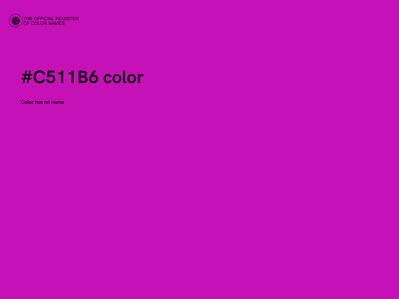 #C511B6 color image