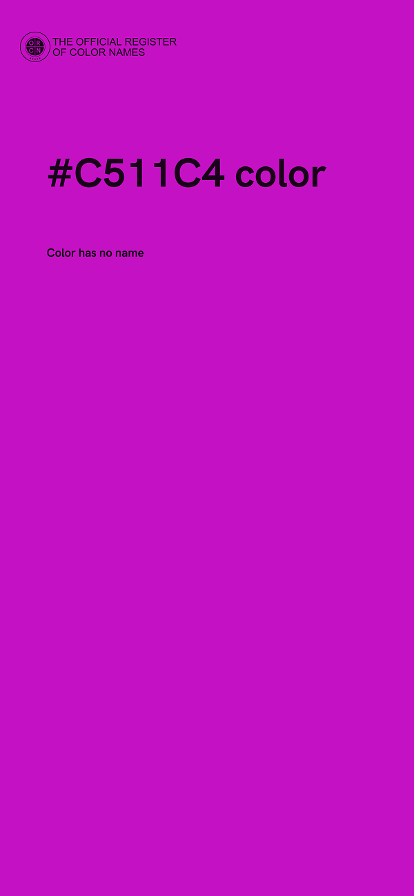 #C511C4 color image