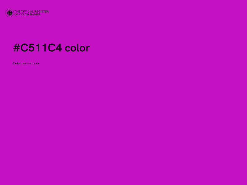 #C511C4 color image