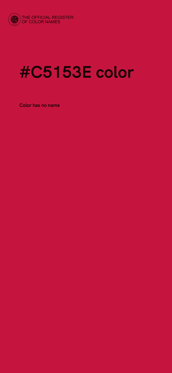 #C5153E color image