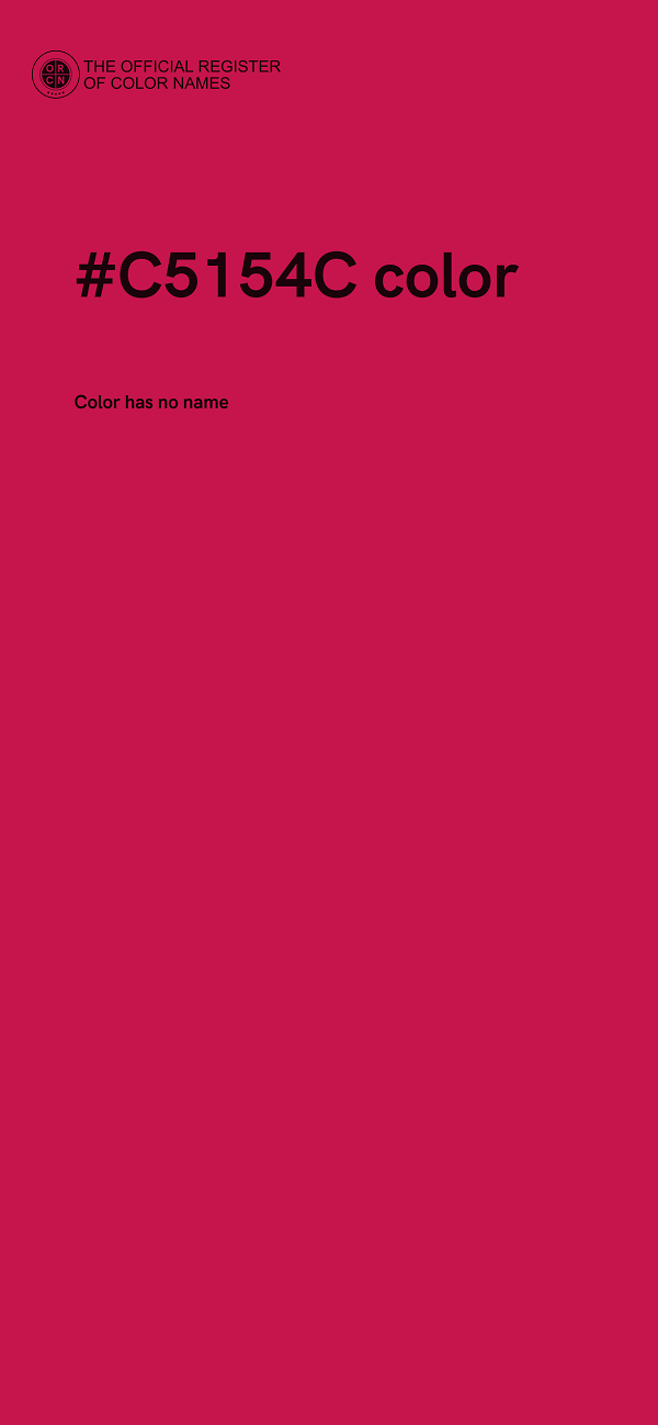 #C5154C color image