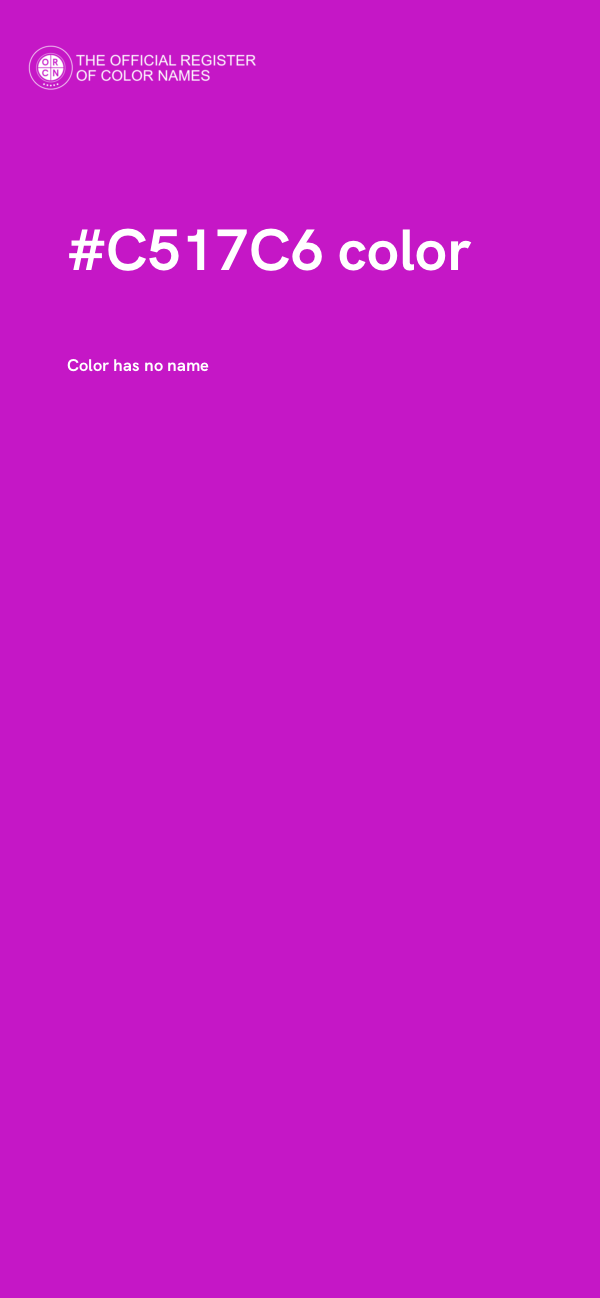 #C517C6 color image