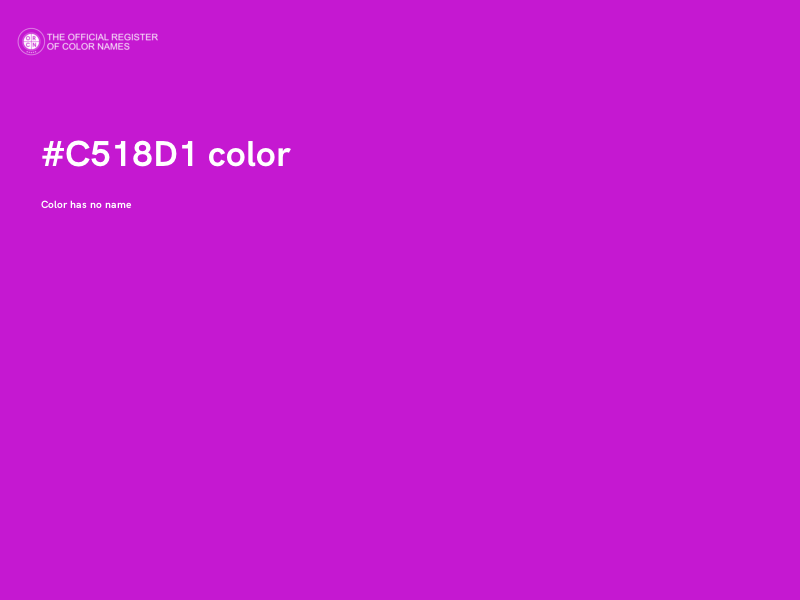 #C518D1 color image