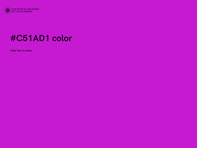 #C51AD1 color image