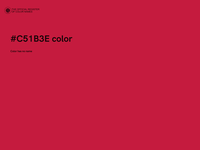 #C51B3E color image