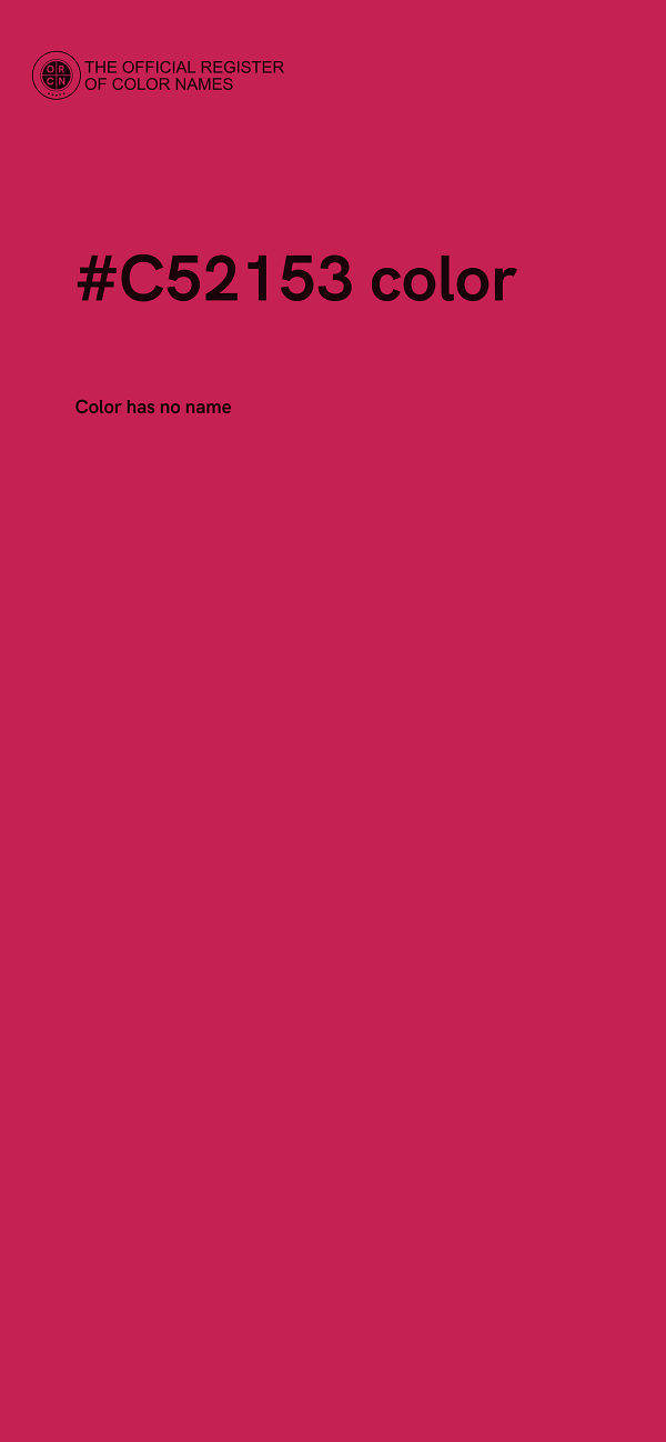 #C52153 color image