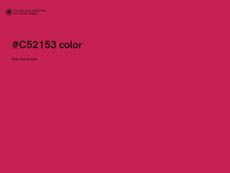#C52153 color image