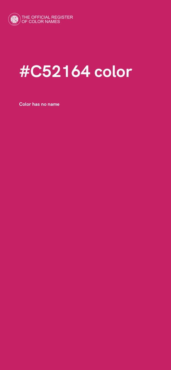 #C52164 color image