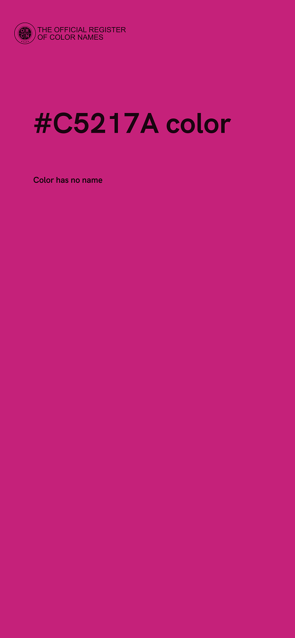 #C5217A color image