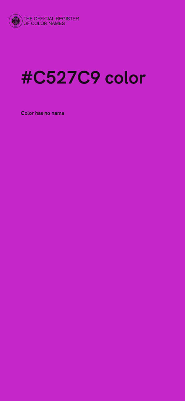 #C527C9 color image
