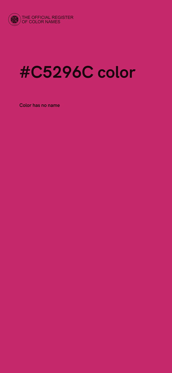 #C5296C color image