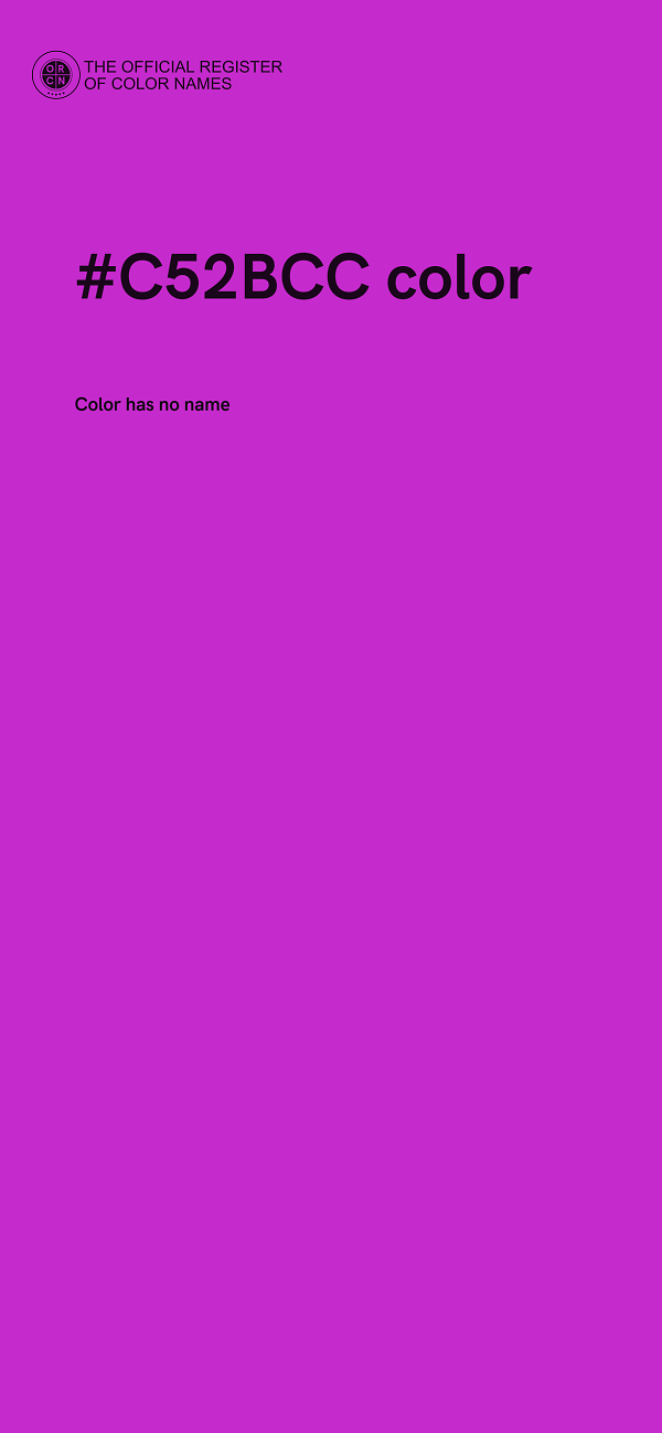 #C52BCC color image