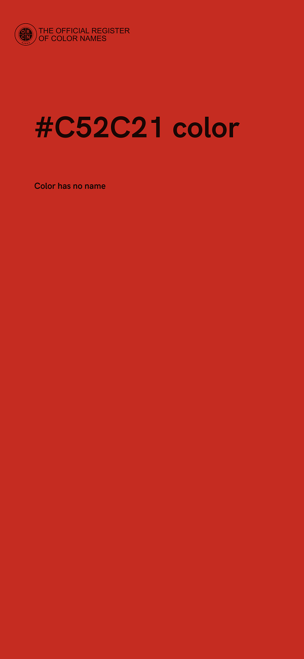 #C52C21 color image
