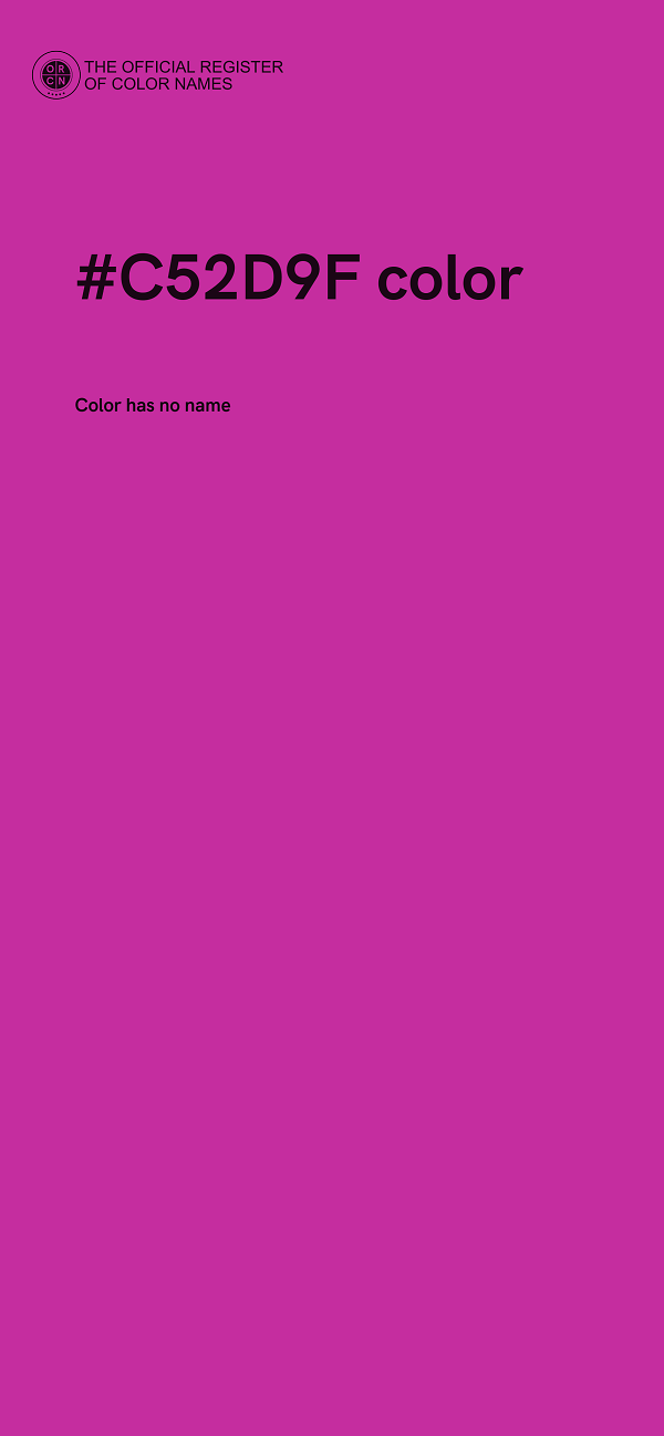 #C52D9F color image
