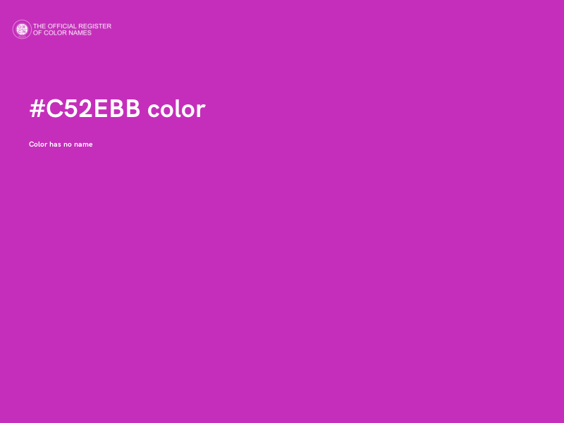 #C52EBB color image