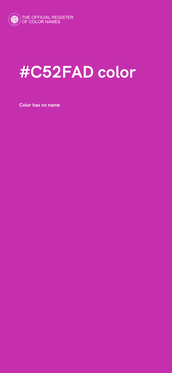 #C52FAD color image