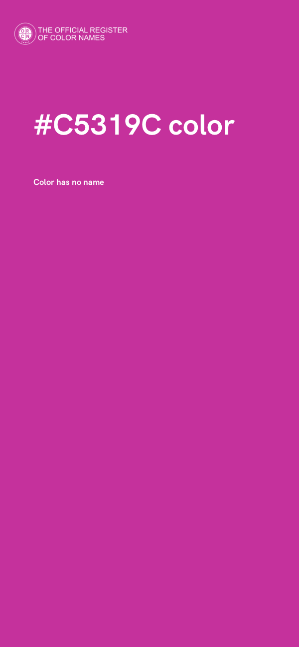 #C5319C color image