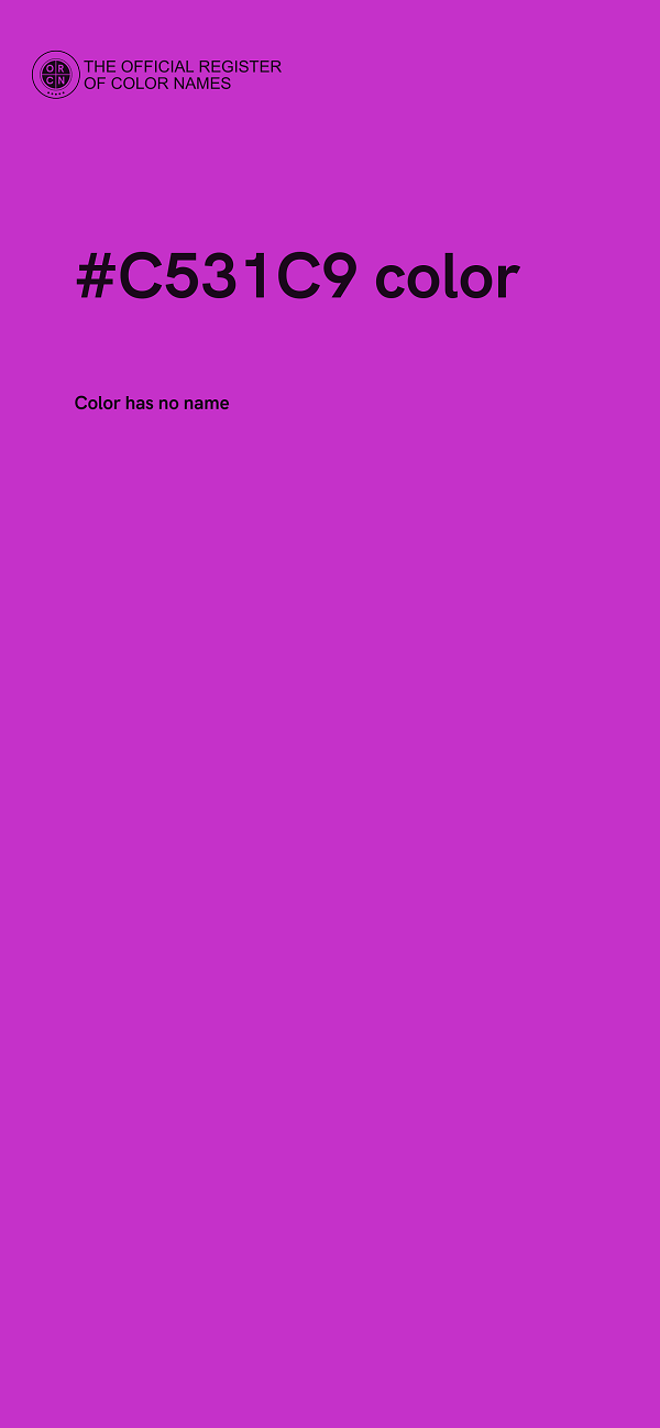 #C531C9 color image