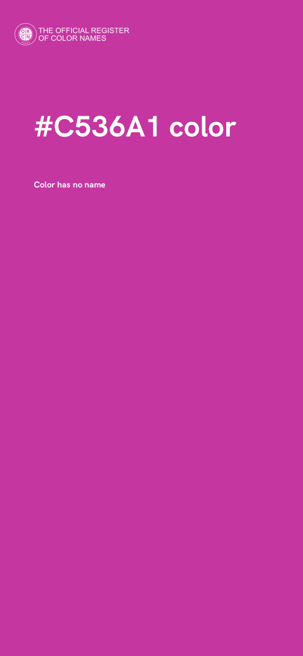 #C536A1 color image