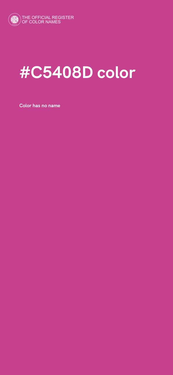 #C5408D color image