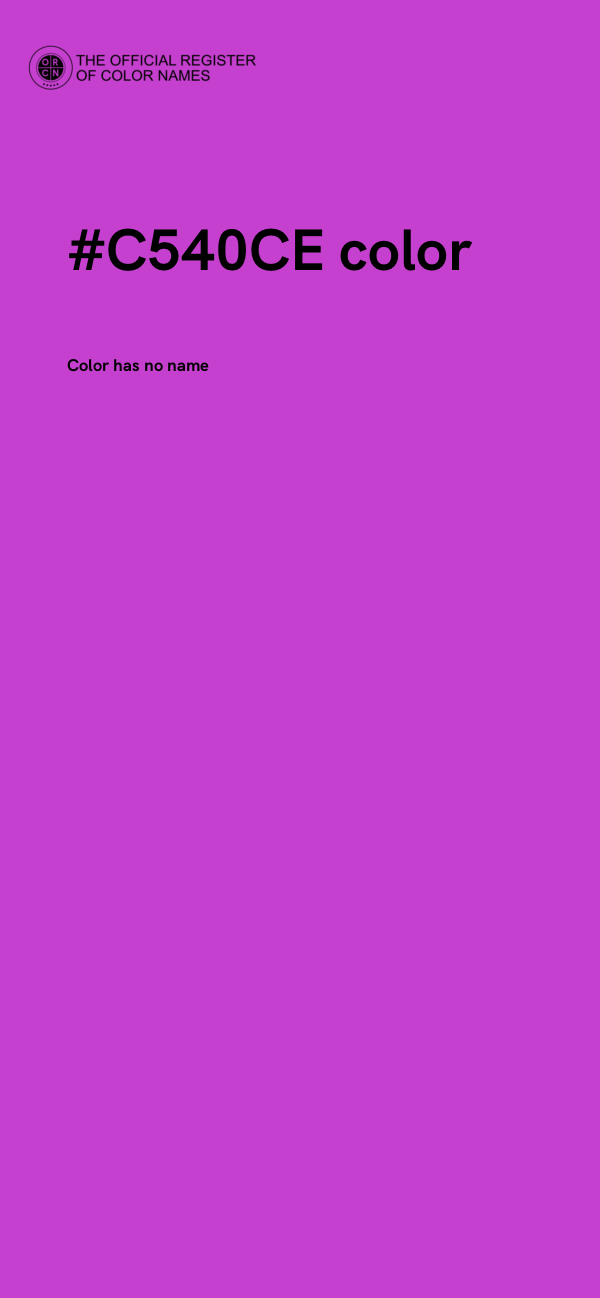 #C540CE color image