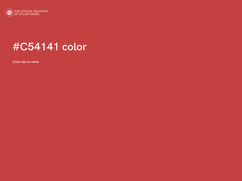#C54141 color image