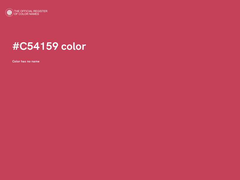 #C54159 color image
