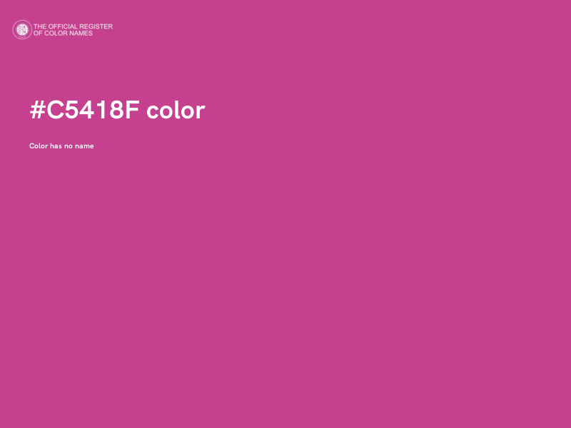 #C5418F color image
