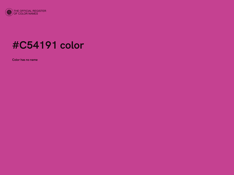 #C54191 color image