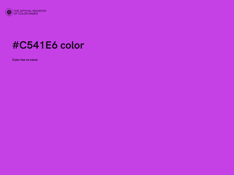#C541E6 color image