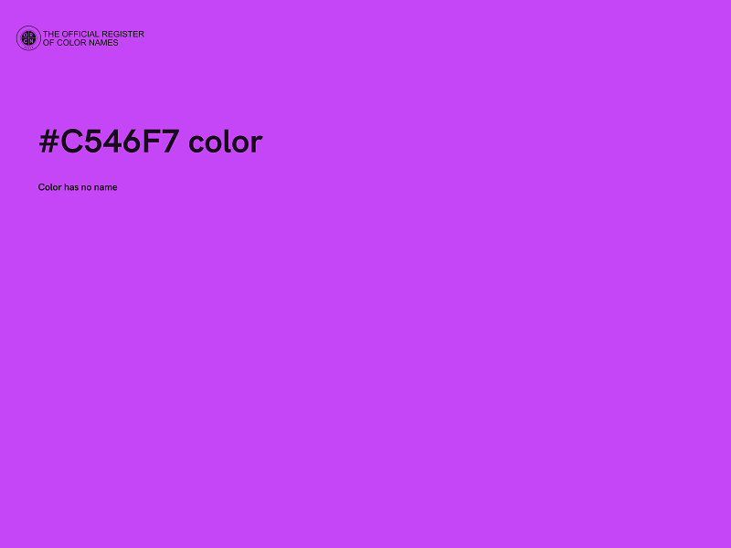 #C546F7 color image