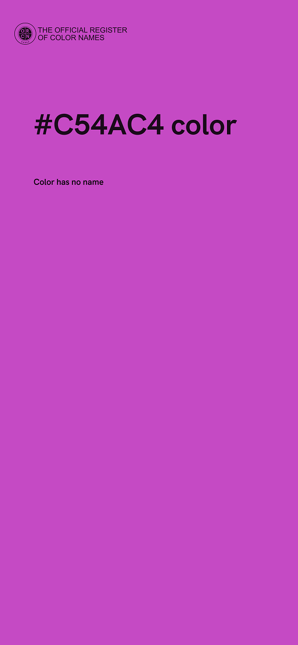 #C54AC4 color image
