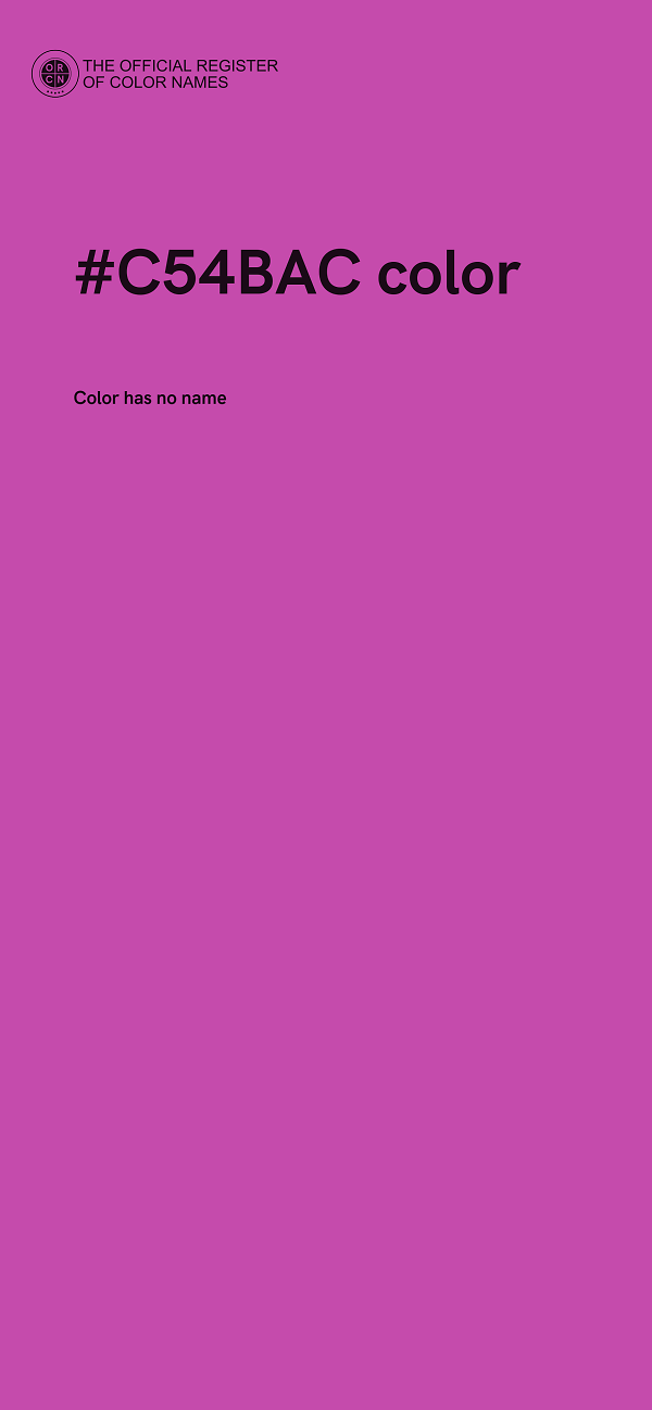 #C54BAC color image