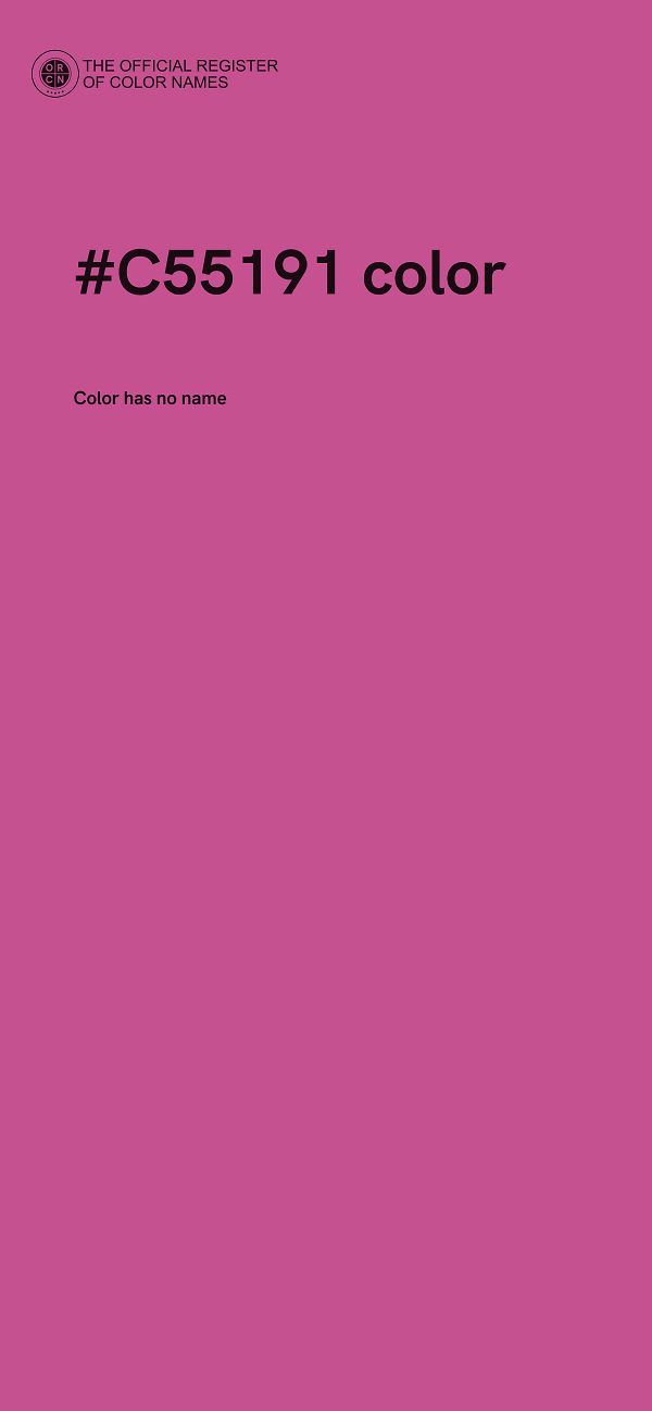 #C55191 color image