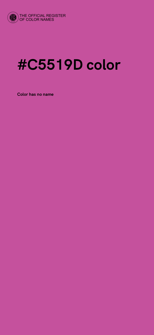 #C5519D color image
