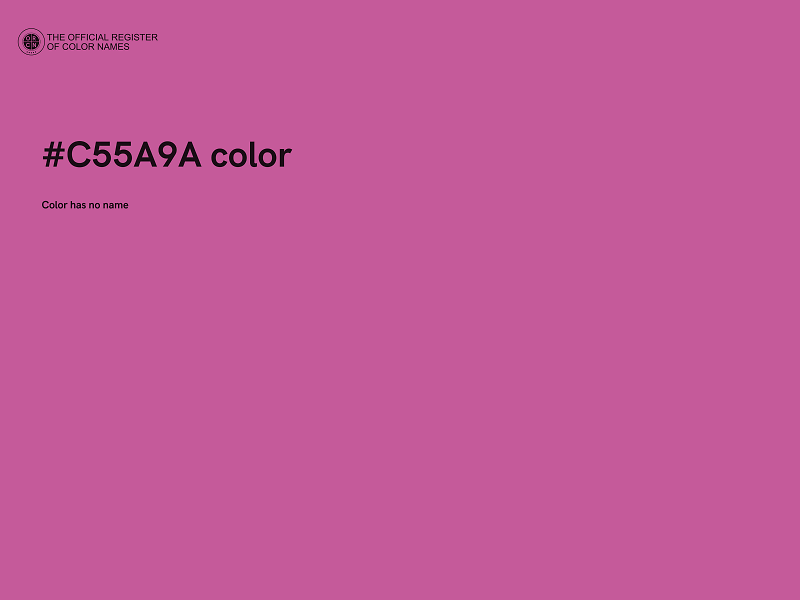 #C55A9A color image