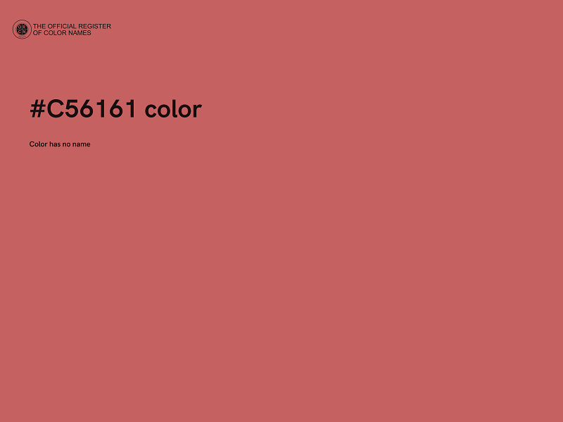 #C56161 color image