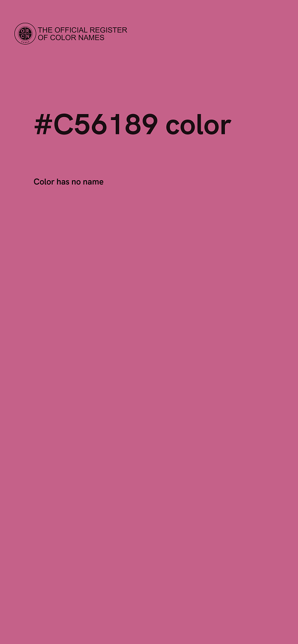 #C56189 color image