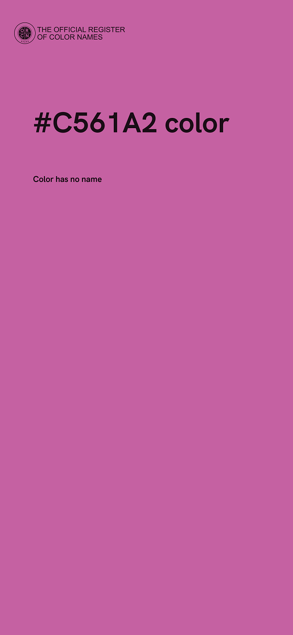 #C561A2 color image