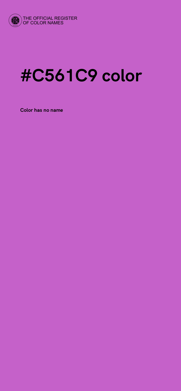 #C561C9 color image