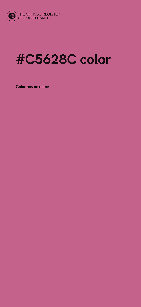 #C5628C color image