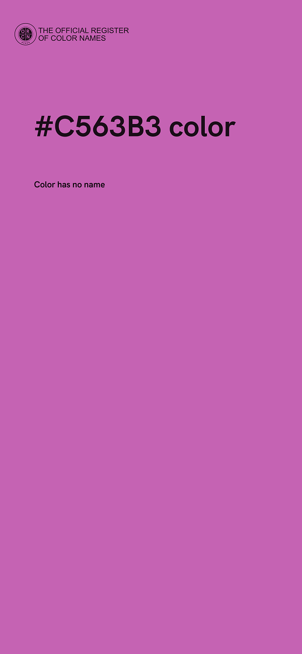 #C563B3 color image