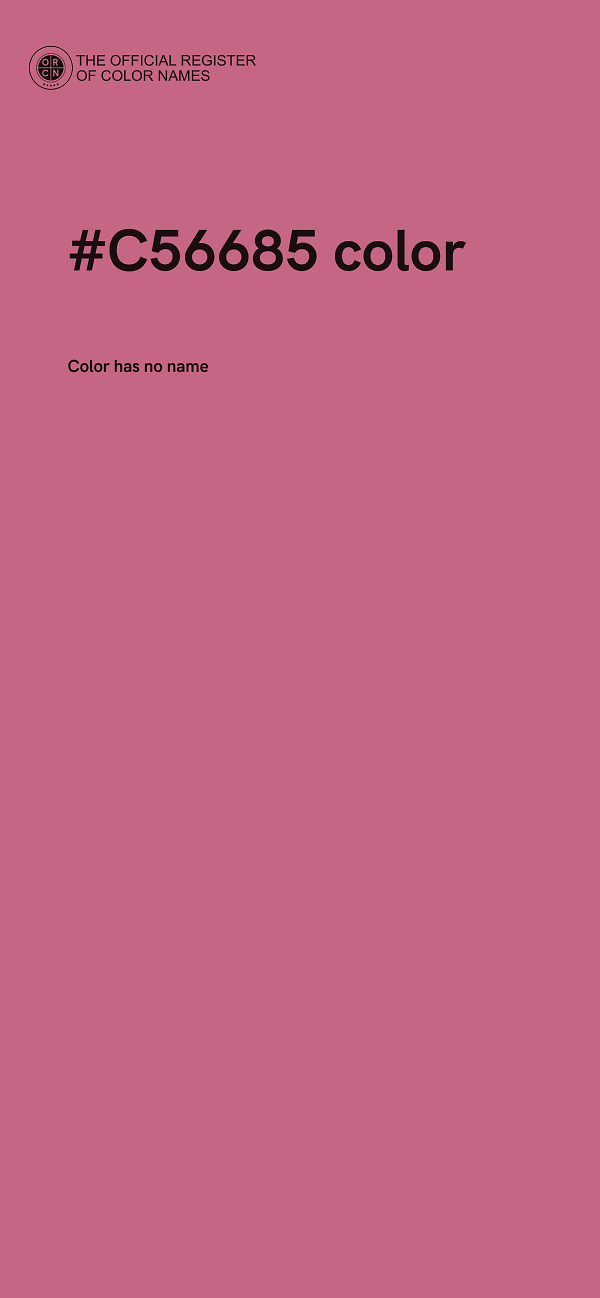 #C56685 color image