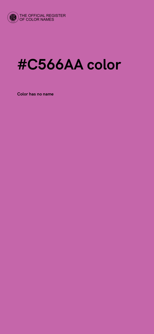 #C566AA color image