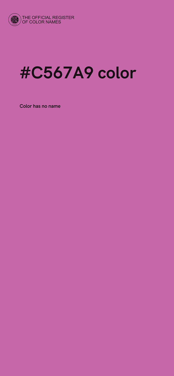 #C567A9 color image