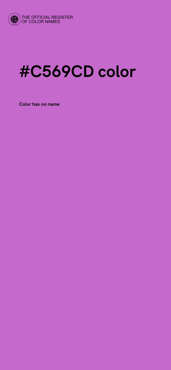 #C569CD color image