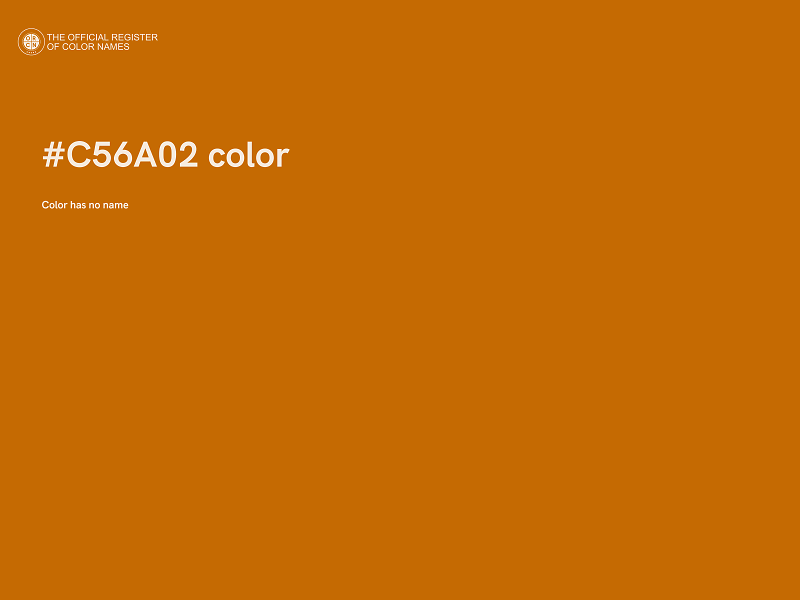#C56A02 color image