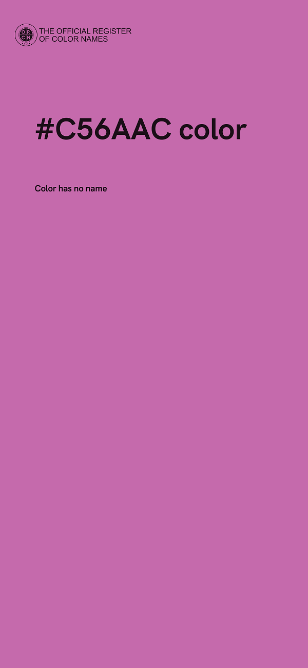 #C56AAC color image